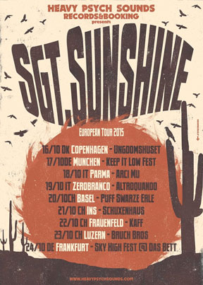Sgt.Sunshine - European Tour 2015