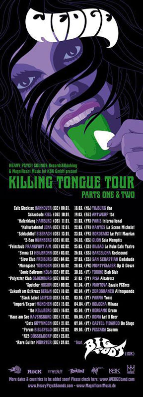 Wedge - Killing Tongue Tour 2018
