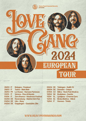 Love Gang - European Tour 2024