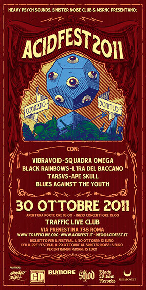 AcidFest 2011 poster