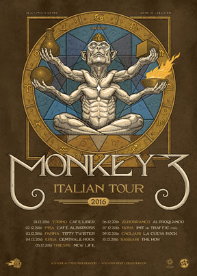Monkey 3 - Italian Tour 2016