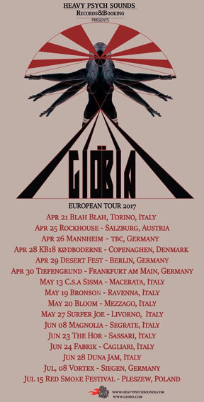 Giöbia - European Tour 2017