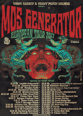 Mos Generator - European Tour 2017
