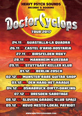 Doctor Cyclops - Tour 2017