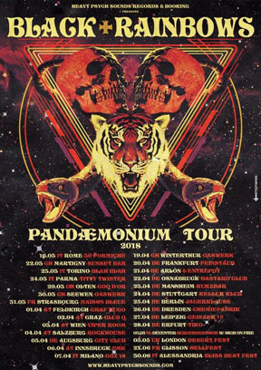 Black Rainbows - Pandaemonium Tour 2018