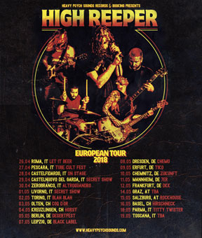 High Reeper - European Tour 2018