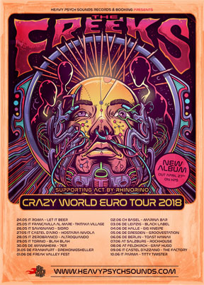 The Freeks - Crazy World Euro Tour 2018