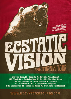 Ecstatic Vision - California Tour 2018