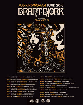 Brant Bjork - Mankind Woman Tour 2018