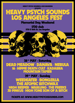 Heavy Psych Sounds Fest 2022 - California, Los Angeles