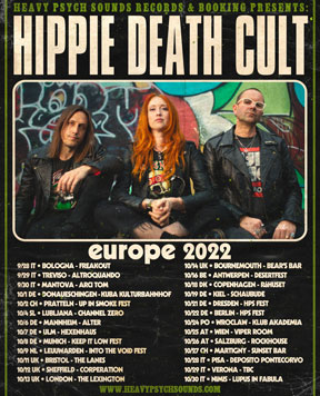 Hippie Death Cult - Europe 2022