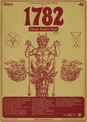1782 - Clamor Luciferi Tour 2023