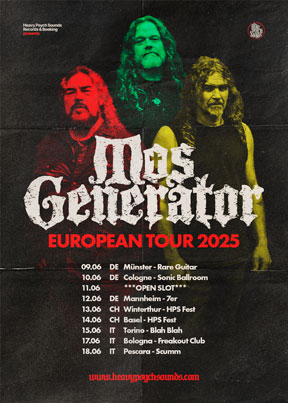 Mos Generator - European Tour 2025